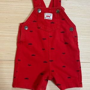 Carter’s red Overall 12M